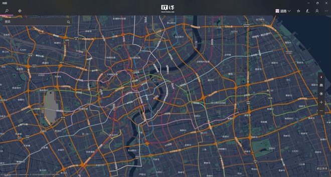 微软将windows地图原生应用改为四维图新