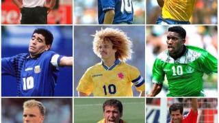 谁是你的最爱？94年世界杯部分国家队的10号球员，你全都认识