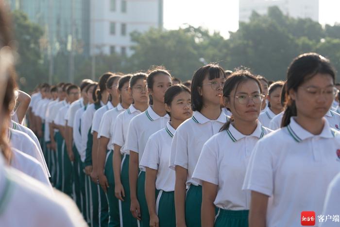 新学期 新学生 | 未来三年期待值已拉满！海南华侨中学迎来“上新”