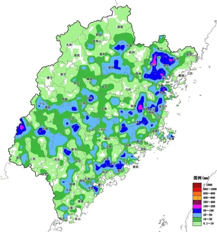 “秋老虎”来袭！福建降水有所减弱