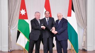 埃及、约旦和巴勒斯坦举行三方首脑会议商讨巴以问题
