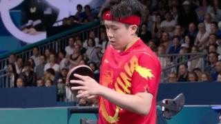 奥运战报：王楚钦4-1逆转汪洋晋级男子乒乓球单打32强