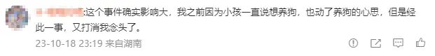 成都养狗人称现在只敢凌晨2点遛狗：女童被咬事件后给狗戴嘴套牵绳出门也会被指责，避开人群想给他人安全感