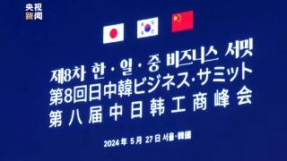 第八届中日韩工商峰会在首尔举行