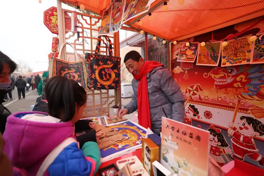 全国乡村特产汇集北京大兴，市集将持续至2月5日