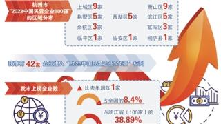 42家杭企上榜2023中国民企500强