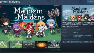 《Mayhem Maidens》Steam页面 支持中文