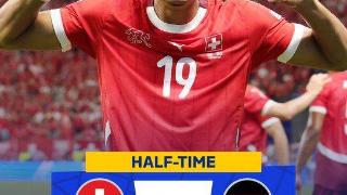 半场-恩多耶破门安德里希进球被吹 德国0-1落后瑞士