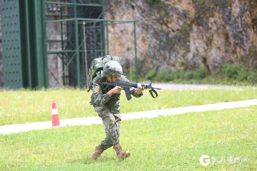 【高清组图】武警六盘水支队后勤比武竞技 保障尖兵各显“神通”