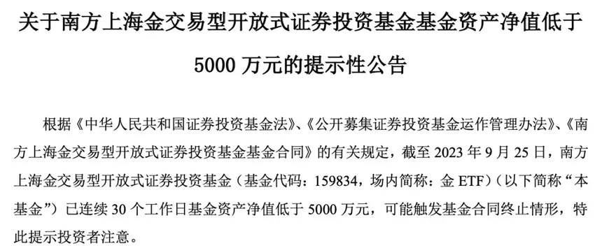 净值大涨却面临清盘，这类基金怎么了？