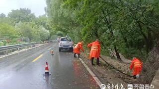 应对暴雨天，青岛西海岸出动15支应急抢险队伍