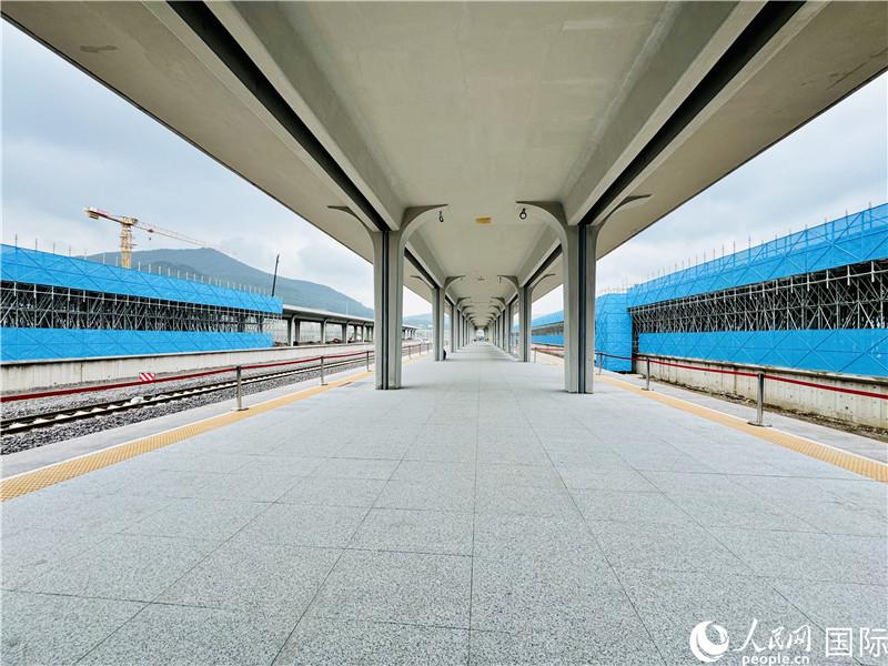 从沈白高铁通化西站看中国智能建造