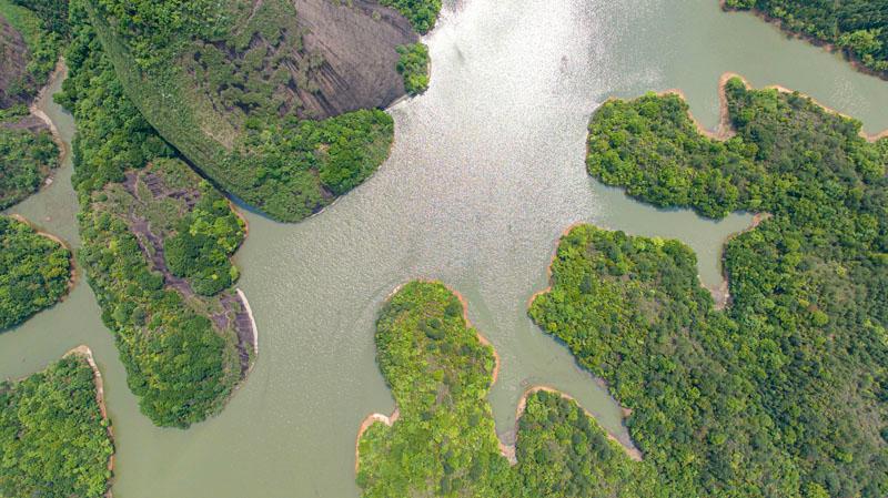 江西南丰：生态湿地风景如画