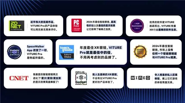 欧美销量口碑双冠 VITURE推出旗舰级XR眼镜VITURE Pro