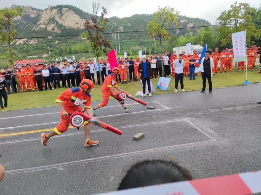 东营市代表队在省第二届国有林场森林防火技能竞赛中获第二名