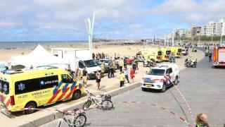 荷兰海牙附近海滩发生爆炸事故 致多人受伤
