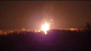 卢甘斯克人民共和国境内的卢图希内发生燃气管道爆炸