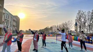 广平镇第三中心幼儿园开展手球课程研讨活动