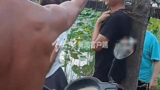 湖南一男子湖中游泳被制止反将执法人员锁在树上？