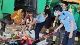 近万元现金不慎遗失 三亚警民联动从12吨垃圾中翻找寻回