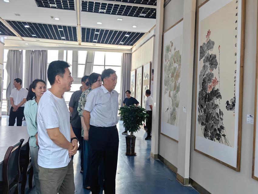 “大美黄河”—全省群众美术、书法、摄影作品展泰安巡展在泰山区拉开序幕