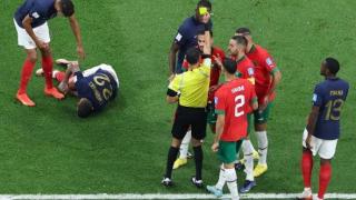 提交误判证据 摩洛哥向国际足联投诉对法国比赛裁判