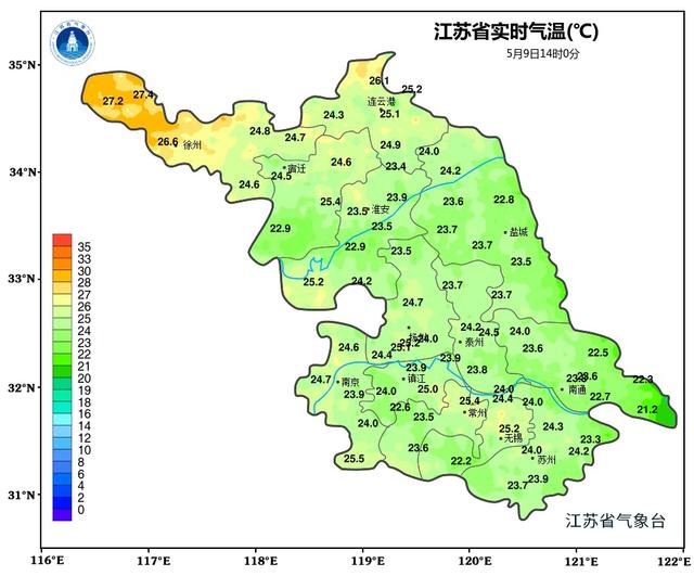 天气预报10日夜里-11日全省有一次降水过程