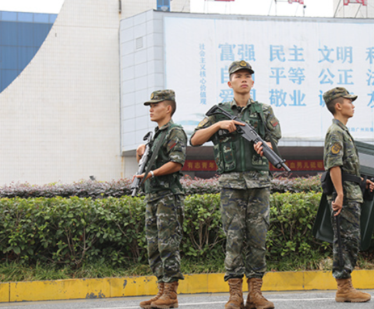 武警岳阳支队：坚守岗位保平安