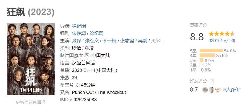 《狂飙》迎来大结局，坏人都受到惩罚，他们都用演技证明自己