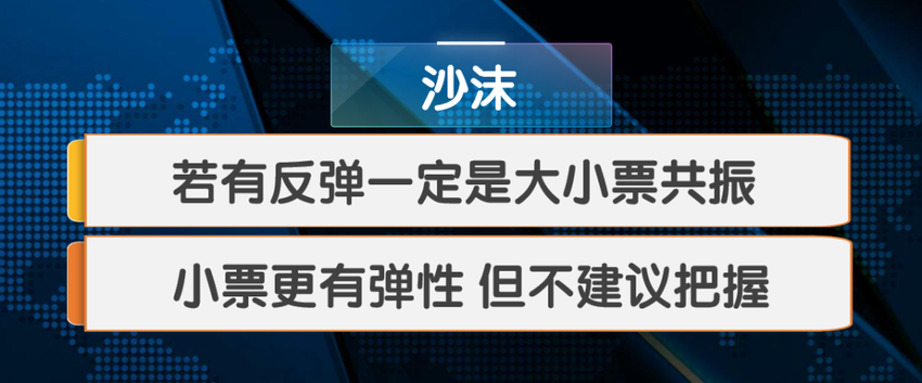 大盘又新低 老艾喊话沙沫：反弹前要扛住