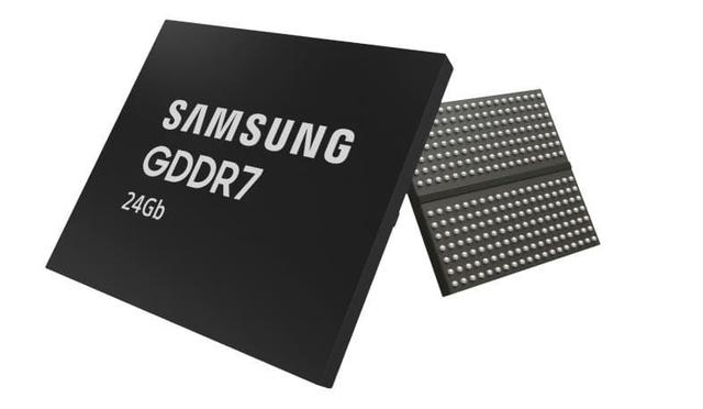 三星推出首款24Gb GDDR7 DRAM