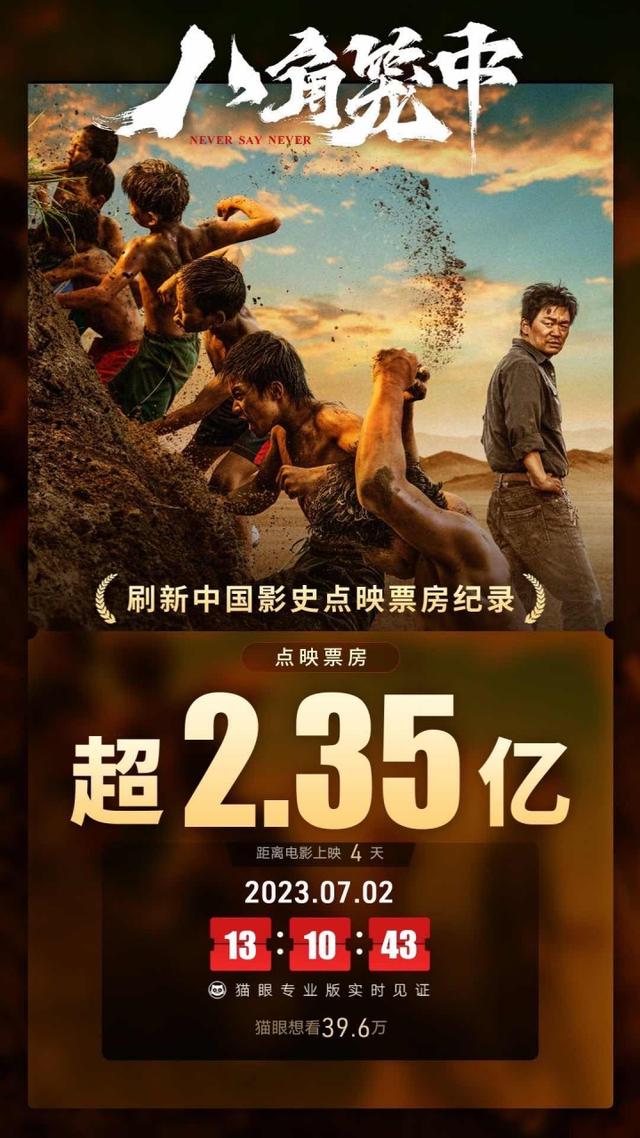 王宝强杀疯了！《八角笼中》点映票房破2.5亿，好评如潮