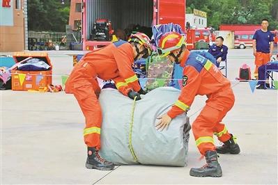 红河消防征战“滇消保战力”后勤比武大赛