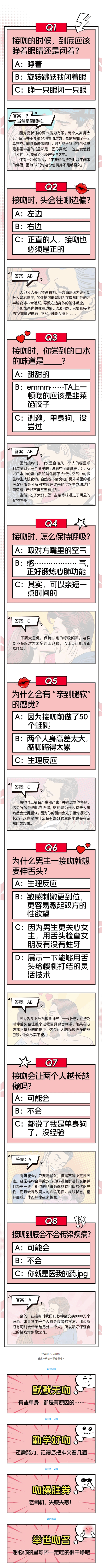 关于接吻的8个小秘密：全知道的铁定老司机