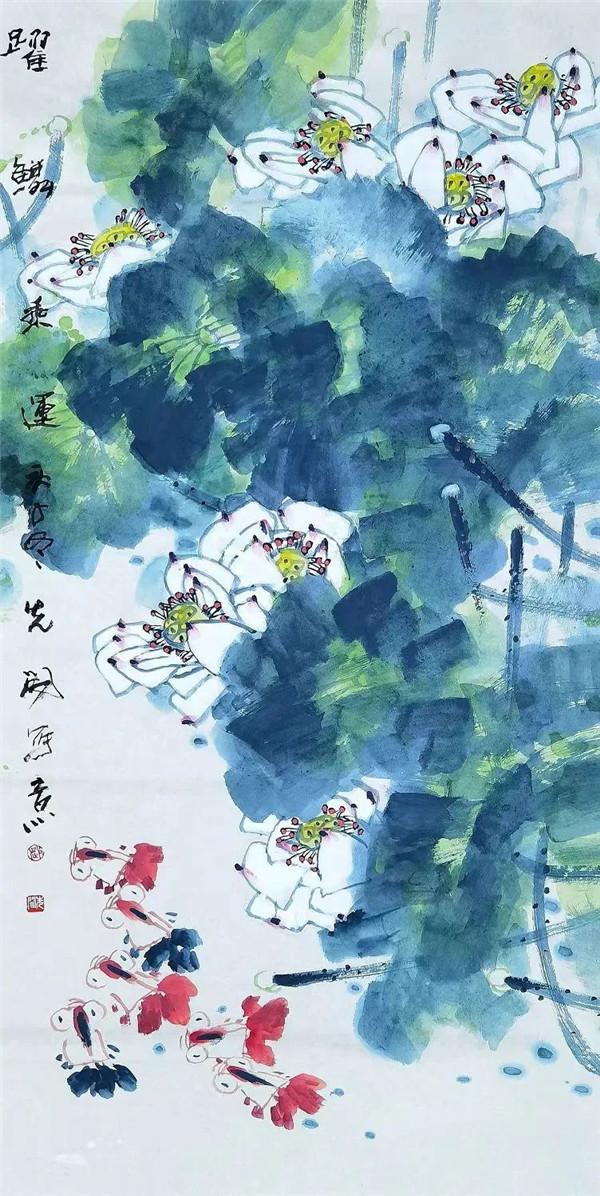 赵先闻应邀参加时代气象—当代中国画名家学术邀请展（徐州站）