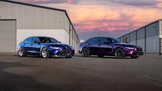 G80M3涂装暮光紫和天鹅绒蓝色车身你喜欢吗