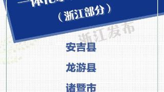 国家级示范创建县名单，浙江5地入选