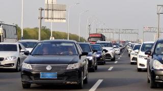 清明假日最后一天，济南北部高速公路发生严重拥堵
