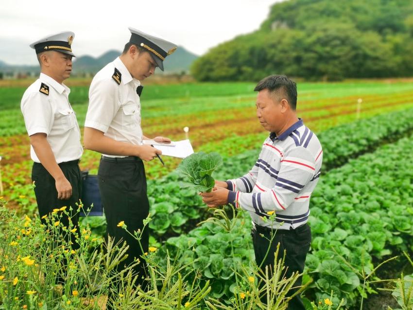 天保海关助力辖区农产品扩大海外市场