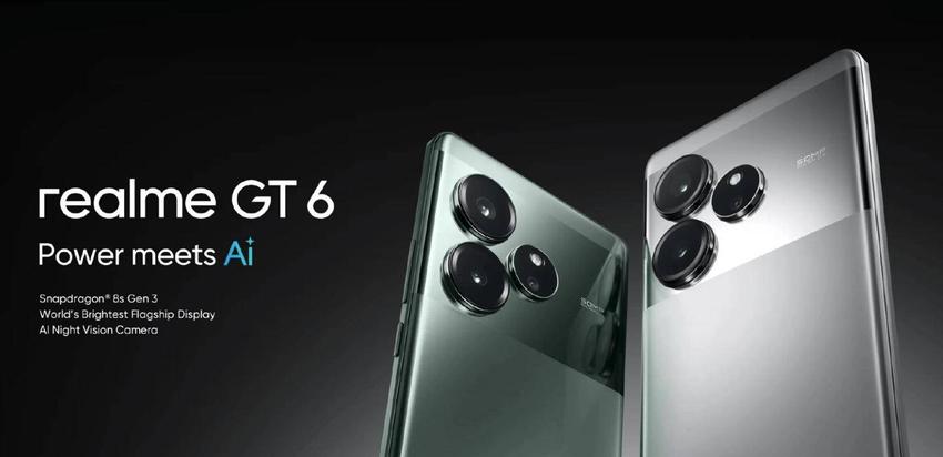 realme真我gt6国行版发布：骁龙8sgen3处理器