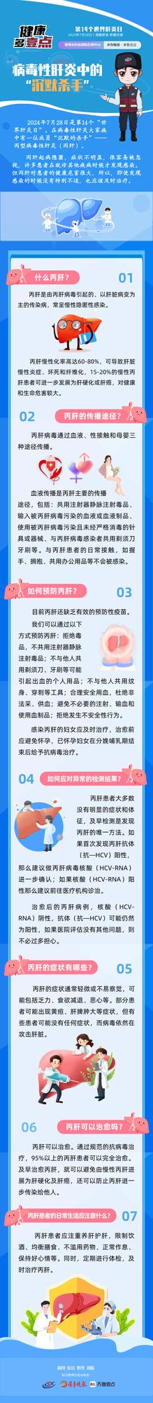 健康多壹点丨警惕病毒性肝炎中的“沉默杀手”——丙肝