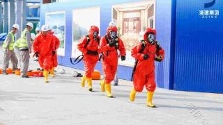 杭州颖泰一期二标段项目氨气泄漏中毒事故成功救援