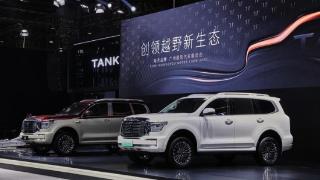 坦克品牌携多款新能源越野车亮相广州车展