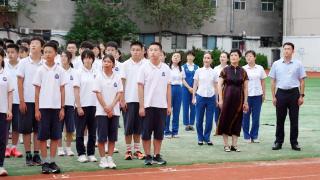 秋实累累，金色起航|济南市历下区历山双语学校举行开学典礼