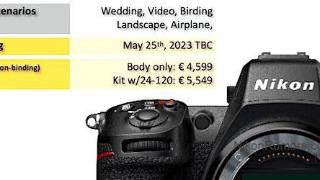 经销商显示尼康 Z8 相机 5 月 25 日铺货