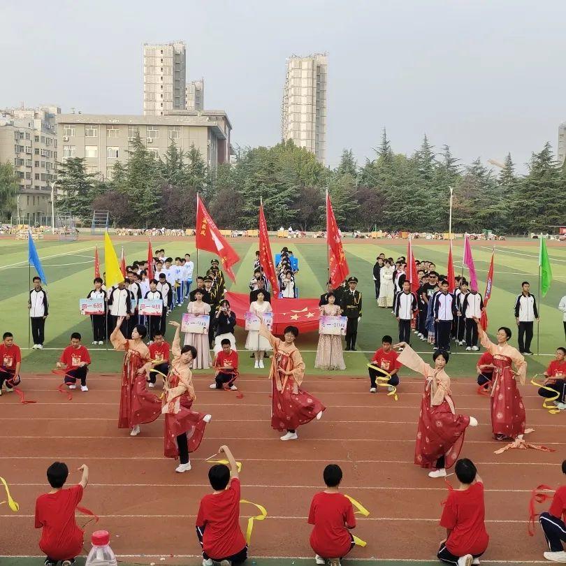 律动青春绽光彩 济南高新区实验中学 海川中学艺体节开幕