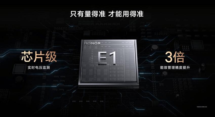 荣耀Magic V3搭载自主研发的能效增强芯片HONORE1