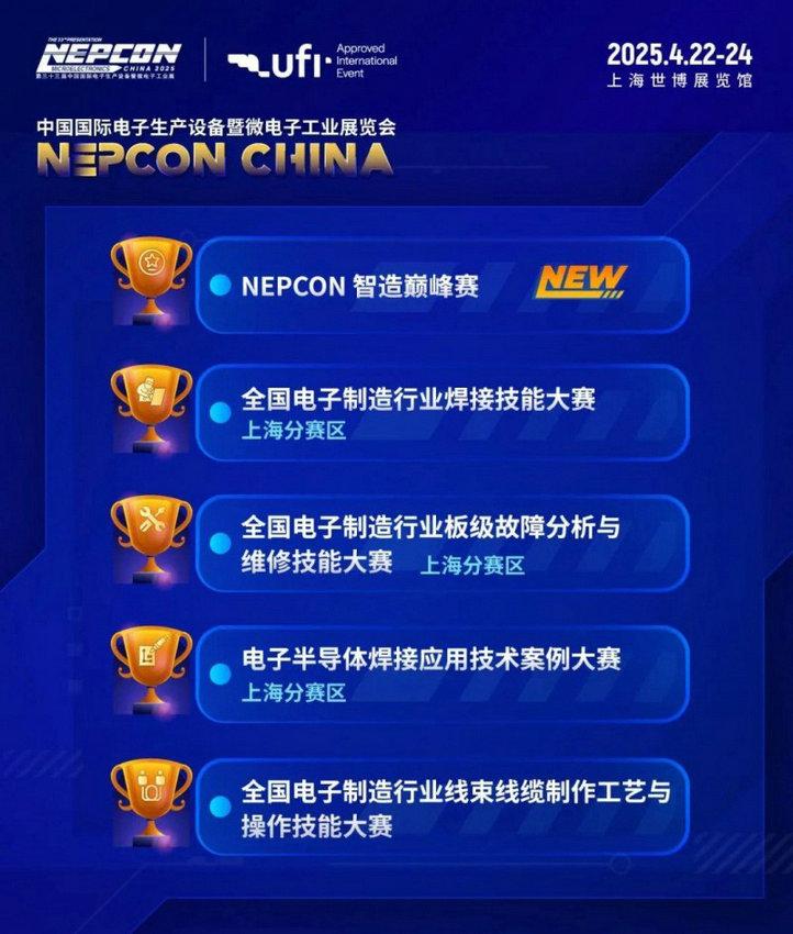 参观预登记通道开启！探索电子制造新边界，NEPCON China 电子展2025年4月22-24日邀您抢占未来先机