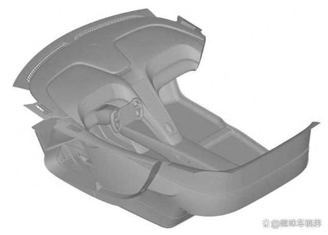 仰望U9内饰专利图疑似曝光，配赛车方向盘，百公里加速达2秒级
