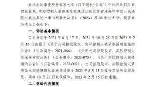 A股又一操纵证券市场大案落槌！实控人获刑4年，罚1200万